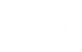 Klantlogo - Educator (wit)